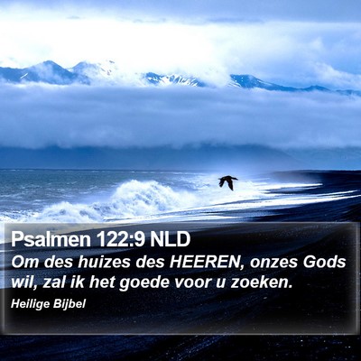 Psalmen 122:9 NLD Bible Verse Image
