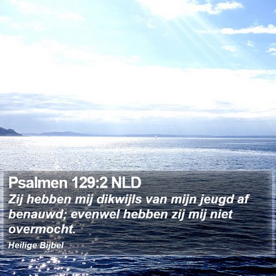 Psalmen 129:2 NLD Bible Verse Image