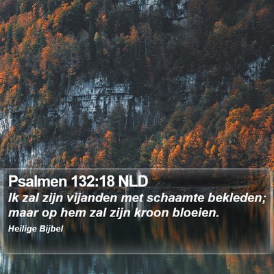 Psalmen 132:18 NLD Bible Verse Image