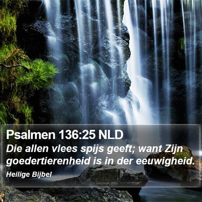 Psalmen 136:25 NLD Bible Verse Image