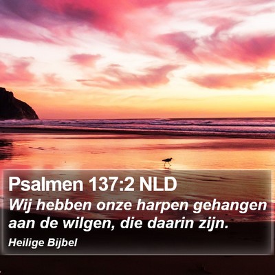 Psalmen 137:2 NLD Bible Verse Image