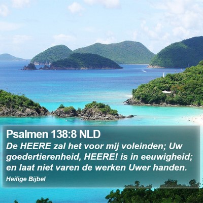 Psalmen 138:8 NLD Bible Verse Image