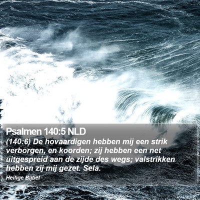 Psalmen 140:5 NLD Bible Verse Image
