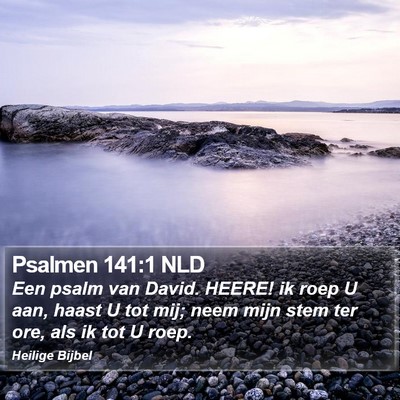 Psalmen 141:1 NLD Bible Verse Image