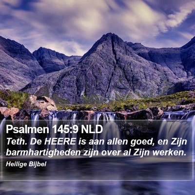 Psalmen 145:9 NLD Bible Verse Image