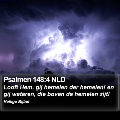 Psalmen 148:4 NLD Bible Verse Image