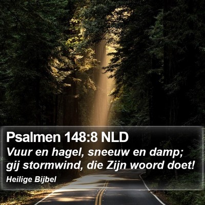 Psalmen 148:8 NLD Bible Verse Image