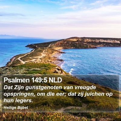 Psalmen 149:5 NLD Bible Verse Image