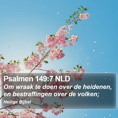 Psalmen 149:7 NLD Bible Verse Image
