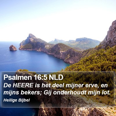 Psalmen 16:5 NLD Bible Verse Image