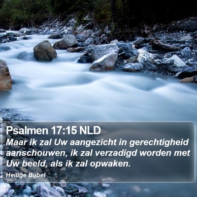 Psalmen 17:15 NLD Bible Verse Image