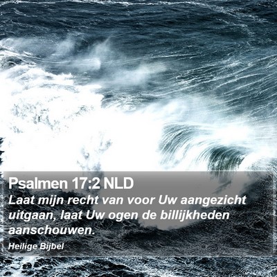 Psalmen 17:2 NLD Bible Verse Image