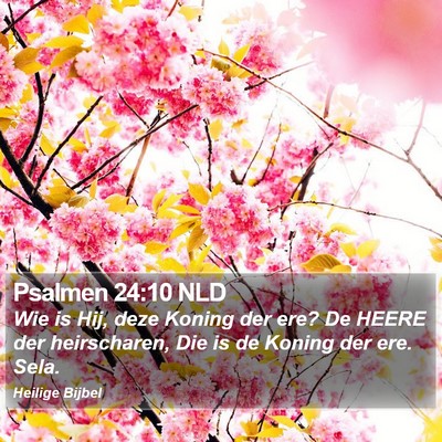 Psalmen 24:10 NLD Bible Verse Image