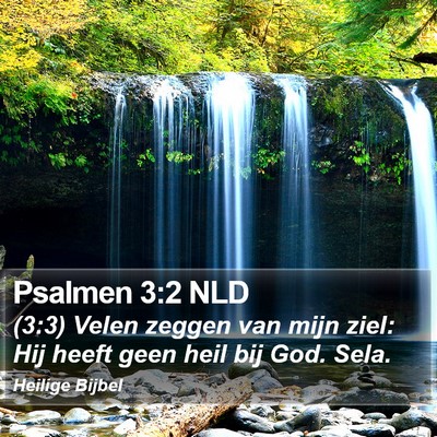 Psalmen 3:2 NLD Bible Verse Image