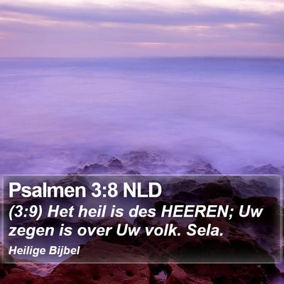 Psalmen 3:8 NLD Bible Verse Image
