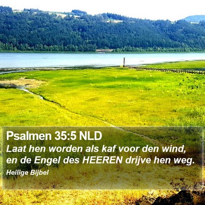 Psalmen 35:5 NLD Bible Verse Image