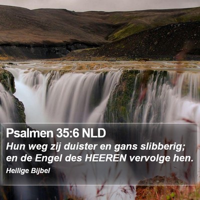 Psalmen 35:6 NLD Bible Verse Image