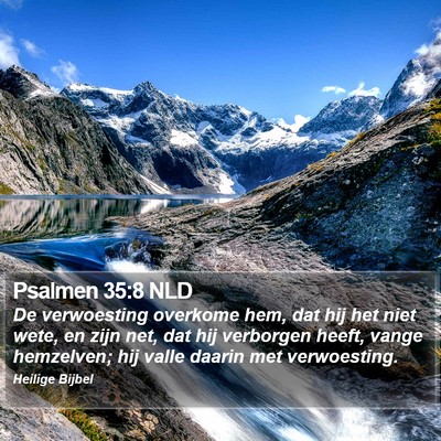 Psalmen 35:8 NLD Bible Verse Image