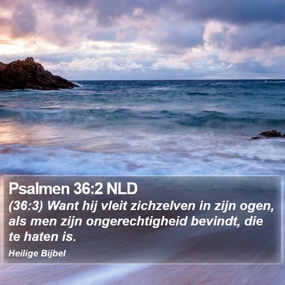 Psalmen 36:2 NLD Bible Verse Image