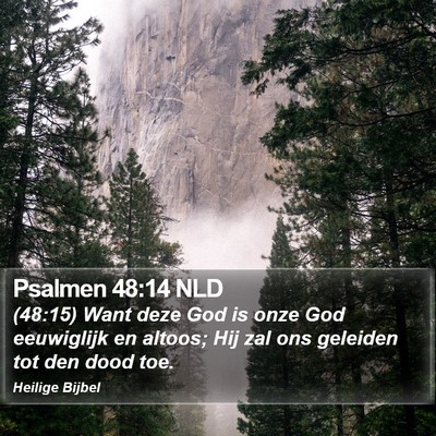 Psalmen 48:14 NLD Bible Verse Image