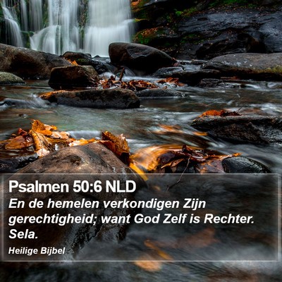 Psalmen 50:6 NLD Bible Verse Image