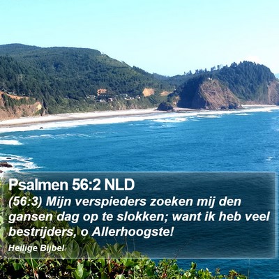 Psalmen 56:2 NLD Bible Verse Image