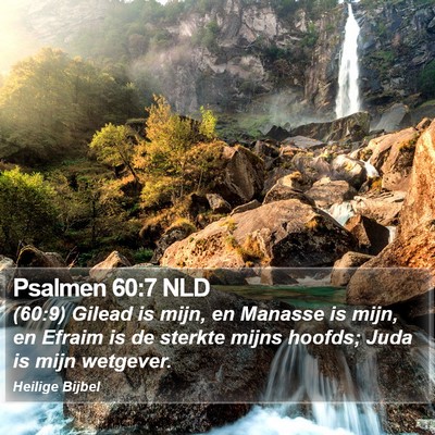 Psalmen 60:7 NLD Bible Verse Image