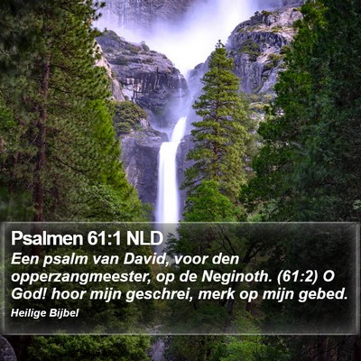 Psalmen 61:1 NLD Bible Verse Image