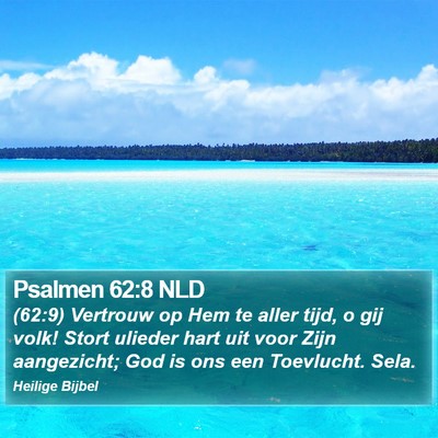 Psalmen 62:8 NLD Bible Verse Image