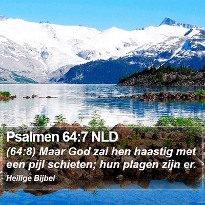 Psalmen 64:7 NLD Bible Verse Image