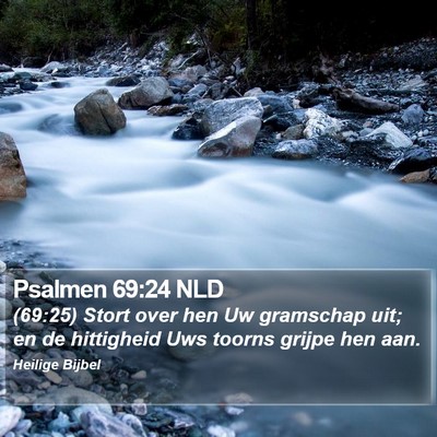 Psalmen 69:24 NLD Bible Verse Image
