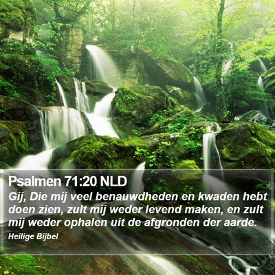 Psalmen 71:20 NLD Bible Verse Image
