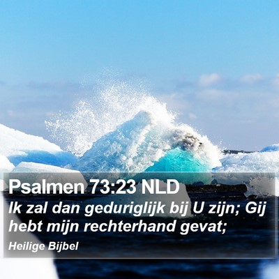 Psalmen 73:23 NLD Bible Verse Image