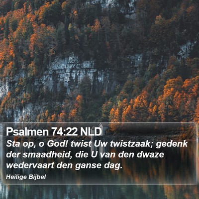 Psalmen 74:22 NLD Bible Verse Image