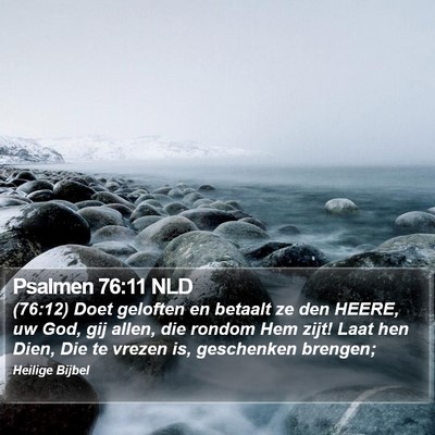 Psalmen 76:11 NLD Bible Verse Image