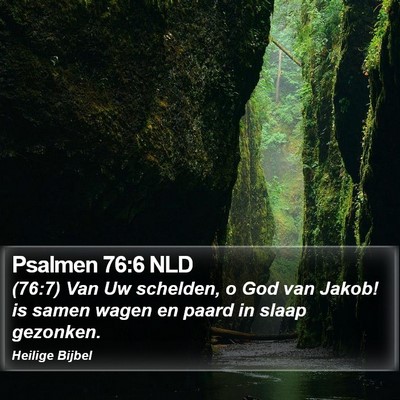 Psalmen 76:6 NLD Bible Verse Image