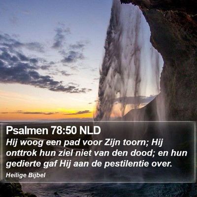 Psalmen 78:50 NLD Bible Verse Image