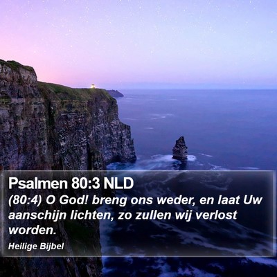 Psalmen 80:3 NLD Bible Verse Image