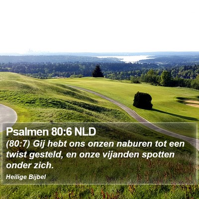 Psalmen 80:6 NLD Bible Verse Image