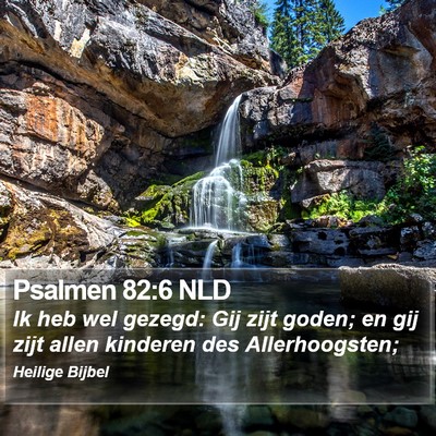 Psalmen 82:6 NLD Bible Verse Image