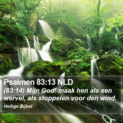 Psalmen 83:13 NLD Bible Verse Image