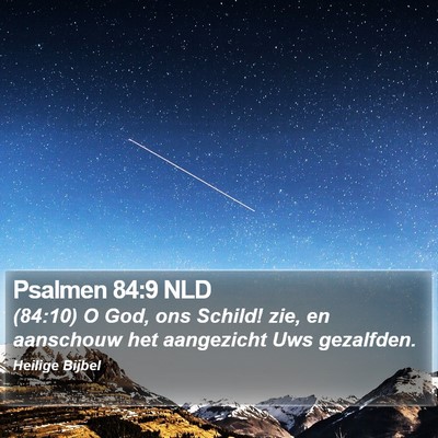 Psalmen 84:9 NLD Bible Verse Image