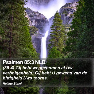 Psalmen 85:3 NLD Bible Verse Image