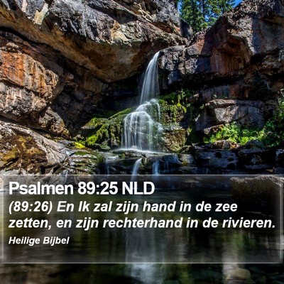 Psalmen 89:25 NLD Bible Verse Image