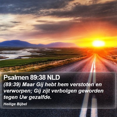 Psalmen 89:38 NLD Bible Verse Image