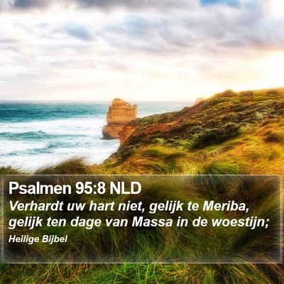 Psalmen 95:8 NLD Bible Verse Image