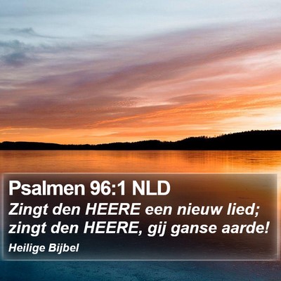 Psalmen 96:1 NLD Bible Verse Image