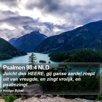 Psalmen 98:4 NLD Bible Verse Image