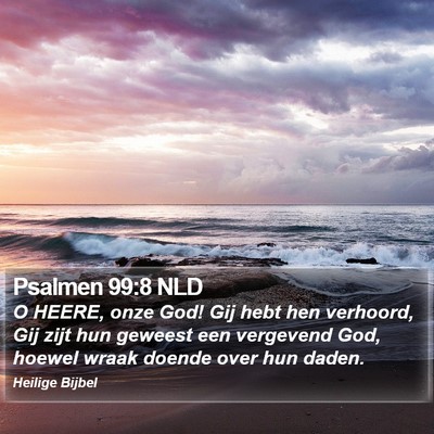 Psalmen 99:8 NLD Bible Verse Image