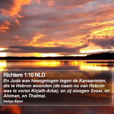 Richtere 1:10 NLD Bible Verse Image